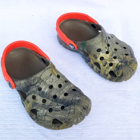 crocs swiftwater realtree xtra clog